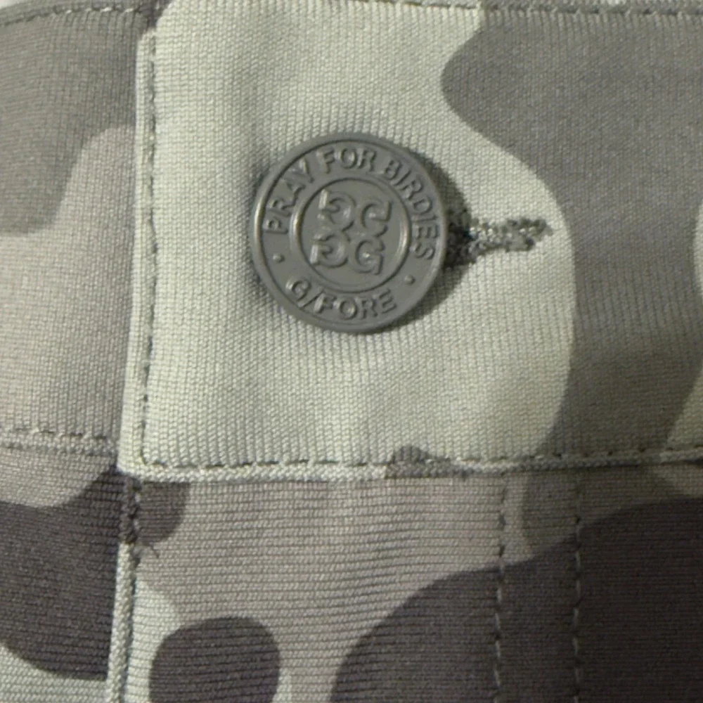 G/Fore Camo Golf Pants Men's Size 32/32‎ Green 5 Pocket Way Stretch